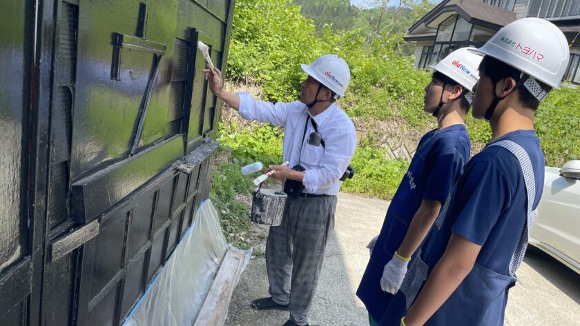 地域活動で中学生の受け入れ